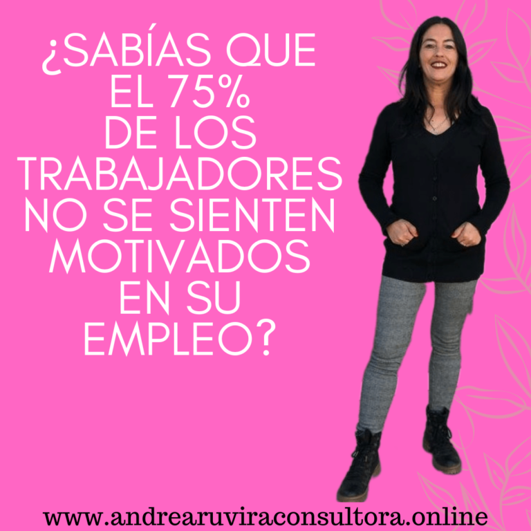 desmotivación laboral Andrea Ruvira