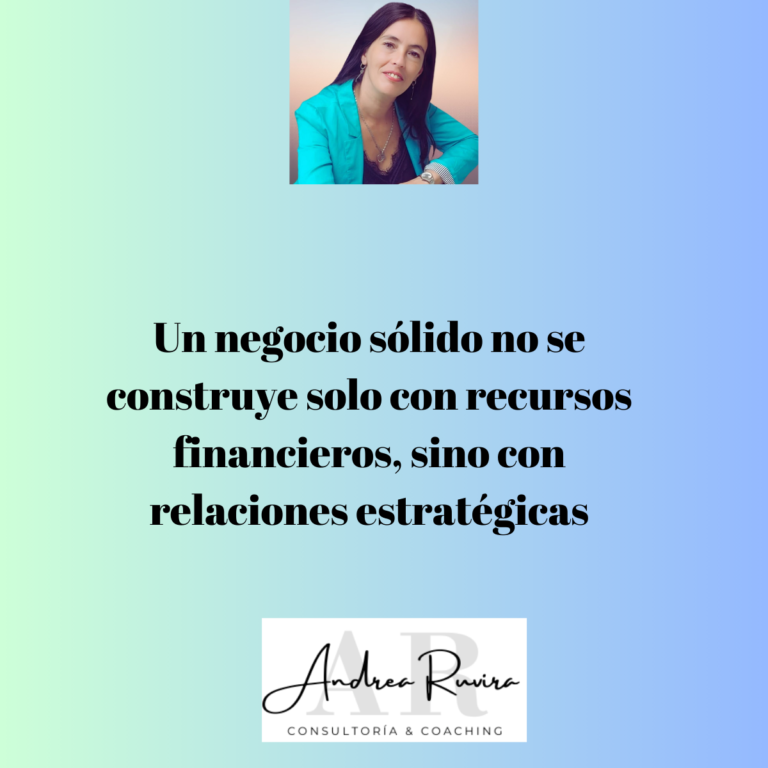 un negocio sólido Andrea ruvira consultoria y coaching