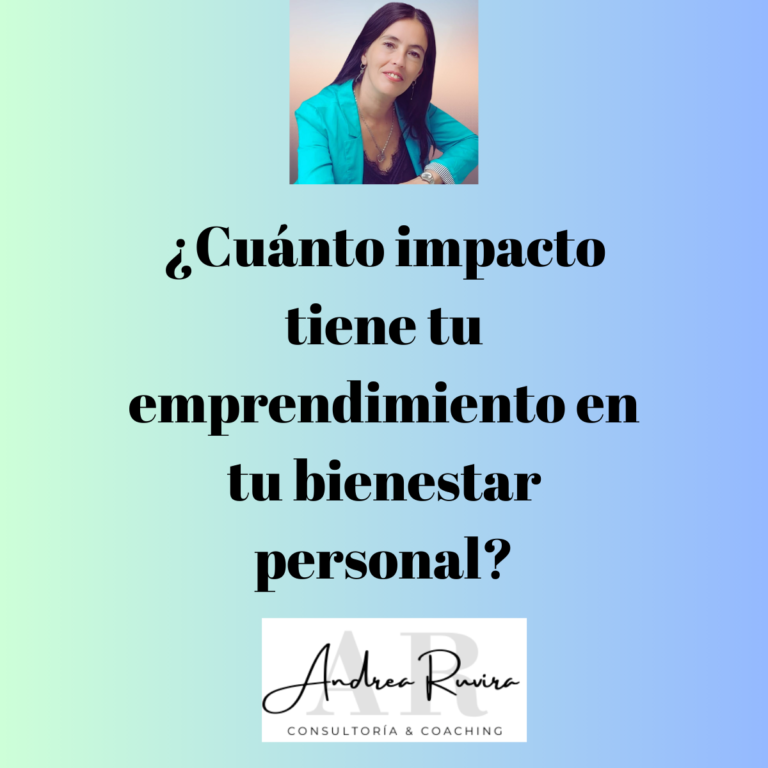 bienestar personal Andrea Ruvira consultoría y coaching