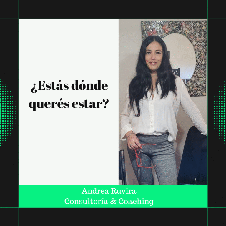 estas dónde queres estar