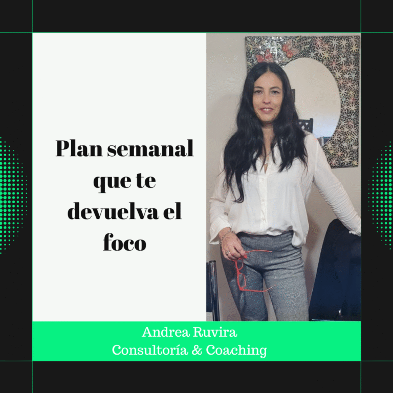 plan semanal